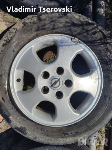Оригинални джанти за Opel Astra, Zafira 15 цола, снимка 4 - Гуми и джанти - 50979202
