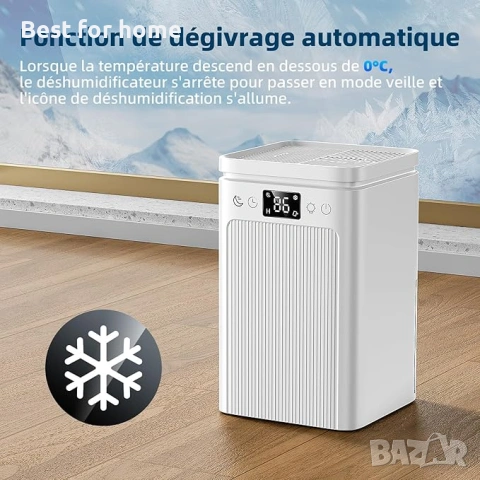 Преносим влагоабсорбатор 2200 мл - ултра тих, против мухъл, снимка 6 - Влагоабсорбатори и влагоуловители - 53745187