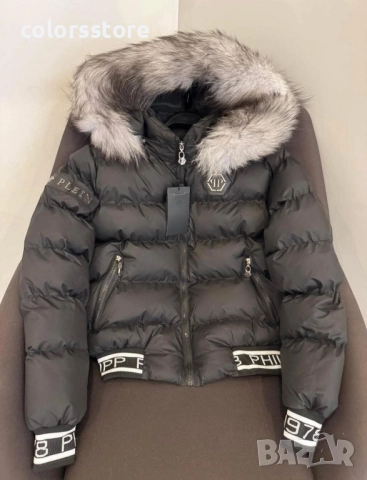 Дамско зимно яке Pfilipp Plein/IM76b, снимка 5 - Якета - 52371767