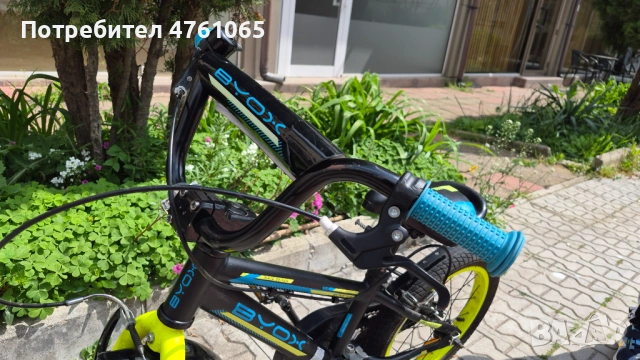 Детски велосипед 16" BYOX Monster, снимка 3 - Велосипеди - 54272257