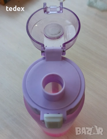 Мотивираща спортна бутилка за вода "KEEP GOING" - 1 л., снимка 2 - Фен артикули - 53584364