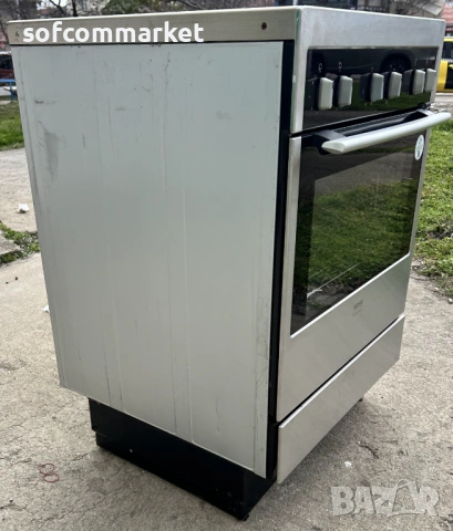 Готварска печка Electrolux инокс с гаранция, снимка 5 - Печки, фурни - 53607694