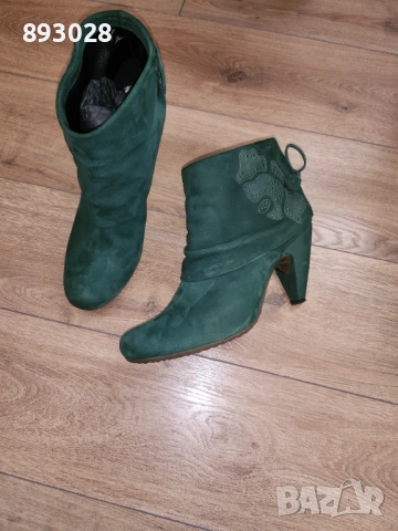 Дамски боти естествен набук Fornarina 39 номер, снимка 3 - Дамски боти - 53578934