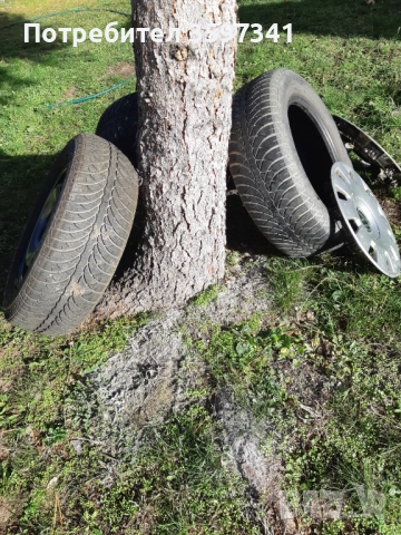 Голф 4 две джанти и 3 гуми 195/65/15, снимка 3 - Гуми и джанти - 52042487