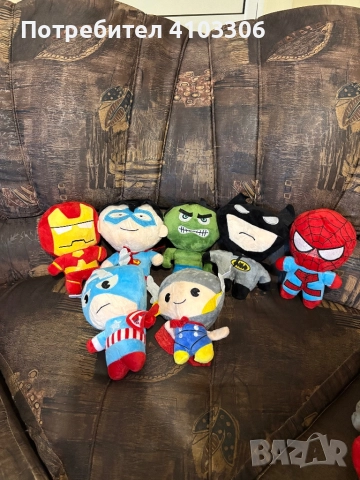 Плюшени играчки лот за кранче, снимка 2 - Плюшени играчки - 52418297