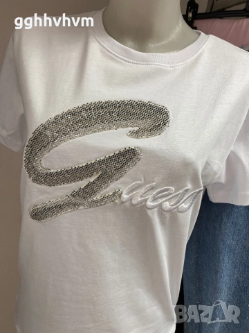 Тениска на Guess в три цвята, снимка 2 - Тениски - 53605710