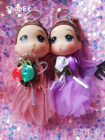 👑✨ Авторска кукличка играчка принцеса в розово и лилаво! ✨👑 БЕЗПЛАТНА ДОСТАВКА !