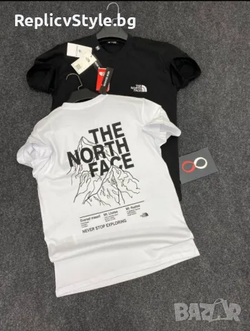 Мъжка тениска в 2 цвята The North Face памук и еластан, снимка 1 - Тениски - 48928246