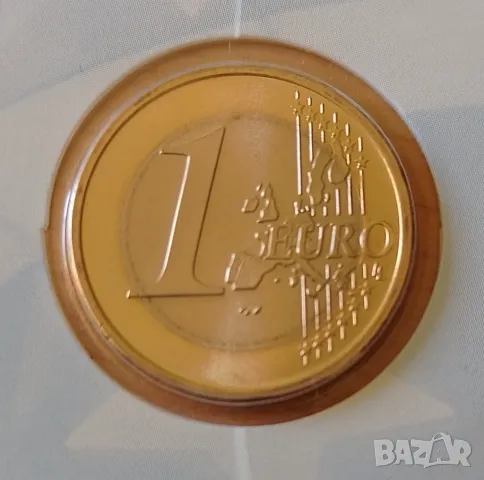 1 EURO НУМИЗМАТИЧНО-ФИЛАТЕЛНО ИЗДАНИЕ (Numisblatt) – ГЕРМАНИЯ, снимка 3 - Нумизматика и бонистика - 47168895