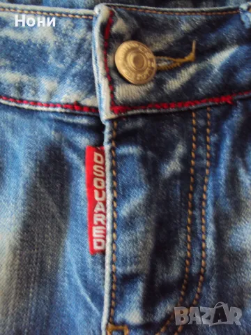 DSQUARED дамски дънкови панталони къси - 38 номер, снимка 4 - Къси панталони и бермуди - 50149673