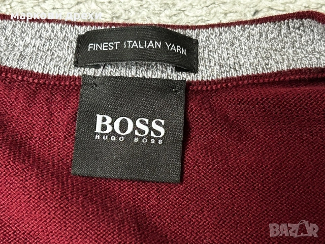BOSS ATHLEISURE Pre-owned Jumper - red L, снимка 7 - Пуловери - 52972995