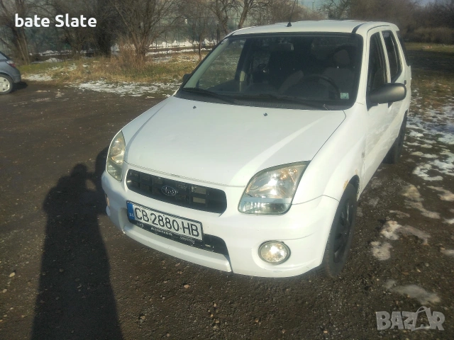 Subaru G3X Justy 4x4 GAS 2004.Бартер за електрически велосипед 