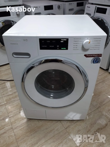 Miele W1 - PowerWash - Пералня Миеле 12м Гаранция, снимка 13 - Перални - 51991244