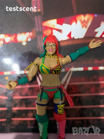 Екшън фигура WWE Asuka Аска Empress of Tomorrow Basic Collection figure играчка NXT, снимка 2 - Колекции - 48747492