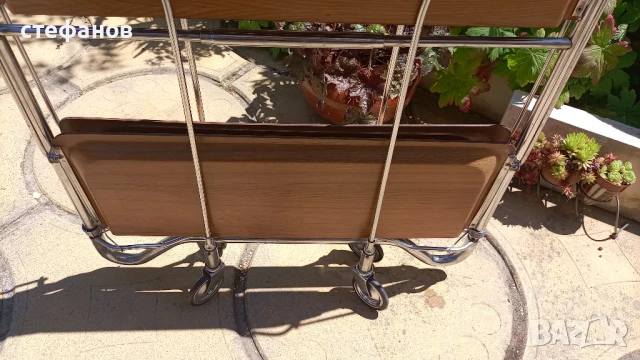 Руска сгъваема помощна масичка на колела, бар масичка, снимка 14 - Други - 50973186