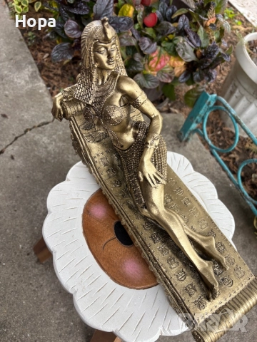 Статуетка Клеопатра , снимка 11 - Статуетки - 52620478