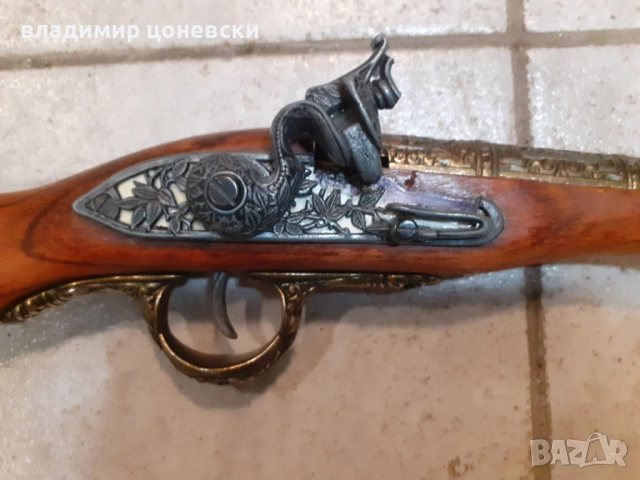 Красив кремъчен пистолет,пищов,оръжие, снимка 4 - Колекции - 52016188