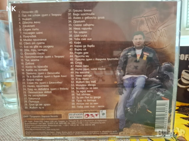 ТОНИ СТОРАРО-60 hits collection Mp3, снимка 3 - CD дискове - 50985540