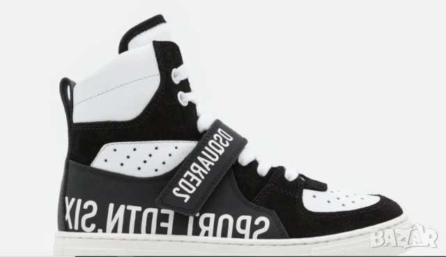 високи маратонки / кецове  DSQUARED KID номер 34, снимка 4 - Детски маратонки - 54116262