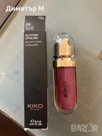 Течно Високопокривно Червило Kiko Milano, снимка 7 - Декоративна козметика - 52511089