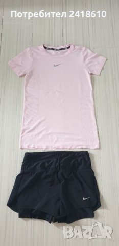 Nike Running  2 in 1 Stretch Womens Size S  НОВО!  ОРИГИНАЛ! Дамски Сет / Екип за бягане!, снимка 1 - Спортни екипи - 46366926