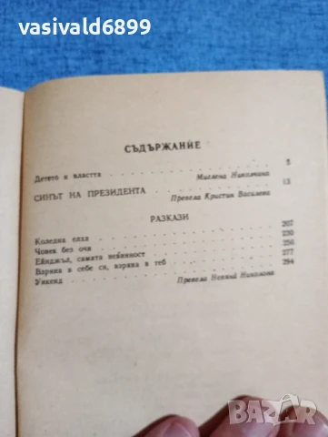 Фей Уелдън - Синът на президента , снимка 5 - Художествена литература - 50539406