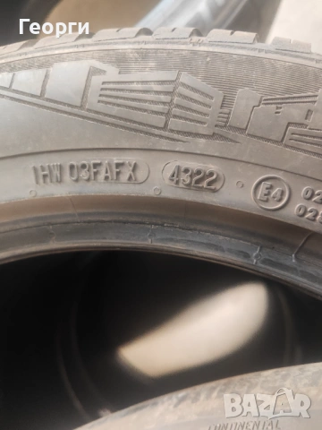 2бр.всесезонни гуми 245/45/18 Continental, снимка 4 - Гуми и джанти - 54239753