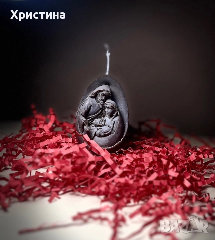 Коледни соеви ръчно изработени свещи , снимка 7 - Ръчно изработени сувенири - 52514373