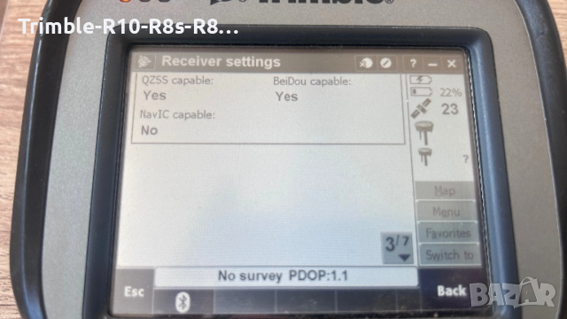GNSS приемник Trimble R8s, снимка 10 - Други инструменти - 53777874