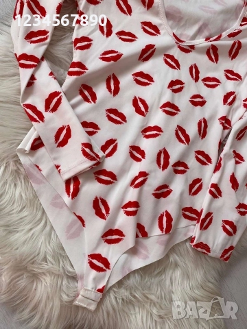 Боди на целувки Ново, снимка 4 - Корсети, бюстиета, топове - 52672389