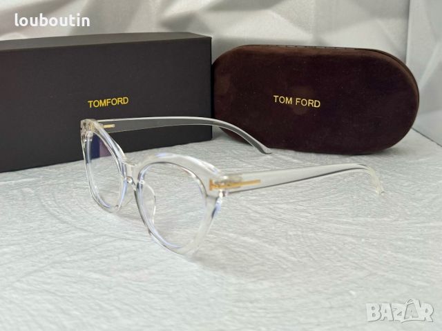 TOM FORD дамски диоптрични рамки очила за компютър котка, снимка 8 - Слънчеви и диоптрични очила - 45242539