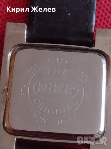 Унисекс часовник NIKE QUARTZ с кожена каишка перфектно състояние 43893, снимка 5 - Дамски - 45002420