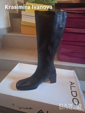 нови ботуши естествена кожа големи номера, снимка 2 - Дамски ботуши - 52513259