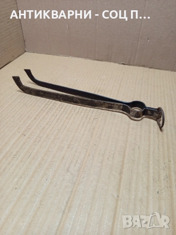 Соц Стар Малък Дилав Маша За Печки Камини Барбекюта. НОМЕР 762., снимка 3 - Антикварни и старинни предмети - 53566746