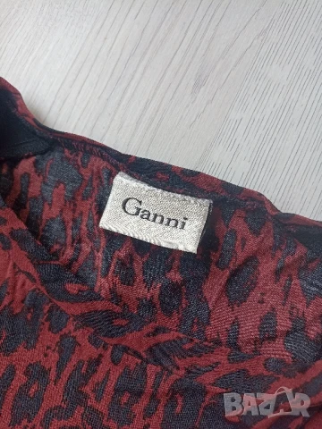 Дамска блуза Ganni, снимка 2 - Тениски - 50943724