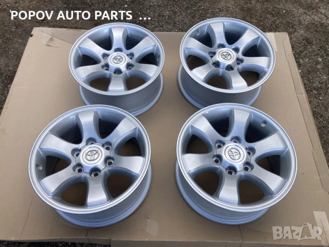 Лети джанти за тойота ланд крузер J120/17x7.5JJ ET30, снимка 2 - Части - 53250309