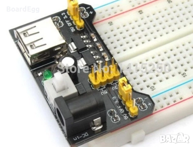 MB102 Breadboard Захранващ модул 3.3V / 5V, снимка 7 - Друга електроника - 52382031