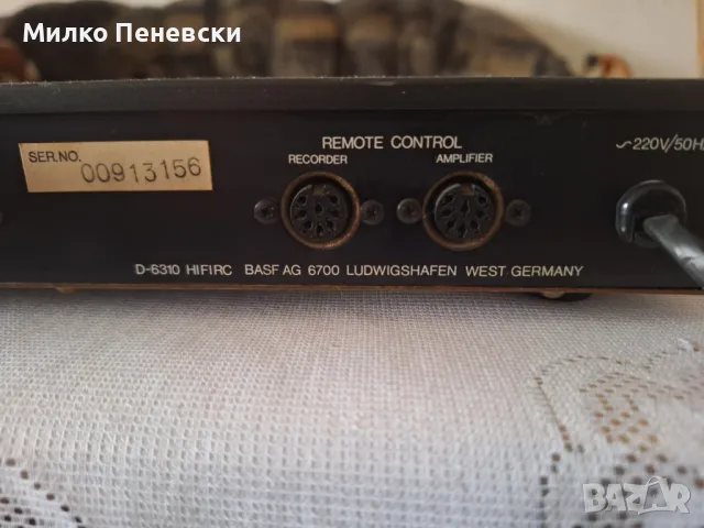 BASF- D 6310 HIFI RC STEREO TUNER  MADE IN  W GERMANY , снимка 6 - Ресийвъри, усилватели, смесителни пултове - 49266326