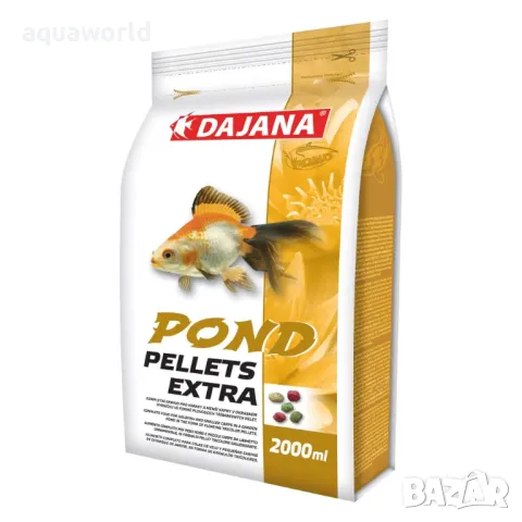 "Безплатна доставка" Dajana Pet Pond KOI PELLETS Extra 2L, снимка 1 - Оборудване за аквариуми - 48007498