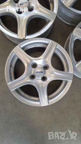 АЛУМИНИЕВИ ДЖАНТИ ЗА РЕНО ФОЛСВАГЕН МАЗДА ОПЕЛ ХЮНДАЙ НИСАН-4Х100-15цола, снимка 2 - Гуми и джанти - 54212129