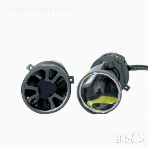 Супер ярки LED, Крушки за автомобил, с вградена лупа H4 / H7 / H11, снимка 2 - Аксесоари и консумативи - 52871726