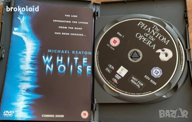 Phantom of The Opera Фантомът на Операта DVD, снимка 4 - DVD филми - 52969285