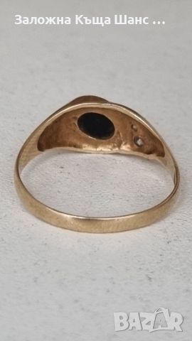 Vintage златен пръстен 14 карата , снимка 6 - Пръстени - 46444803