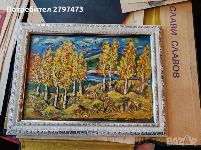 Скулптури от глина, мрамор и шамод, абстрактни графики и картини, снимка 7 - Картини - 53621511