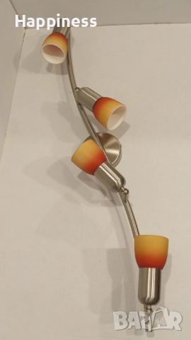 Лампа за таван - метална без крушки, снимка 3 - Лампи за таван - 52579867