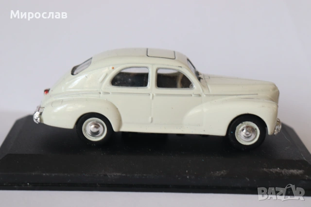 1:43 PEUGEOT 203 КОЛИЧКА РЕТРО МОДЕЛ, снимка 5 - Колекции - 53078060