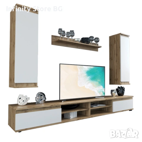 📺 ТВ комплект Сандро – стил и функционалност за вашия хол 📺
