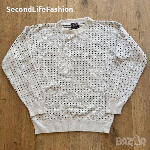 Винтидж памучен пуловер Victoria Dry Goods размер М