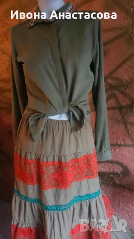 УНИКАЛНА ДЪЛГА ПОЛА, снимка 2 - Поли - 50221229