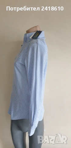POLO Ralph Lauren Oxford Stripe Knit Pique Cotton Womens Size M НОВО ! ОРИГИНАЛ! Дамска Риза!, снимка 13 - Ризи - 53356268